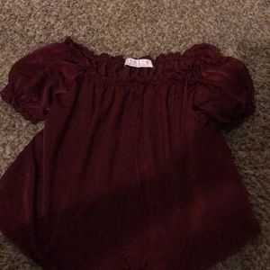 Cute short summer top